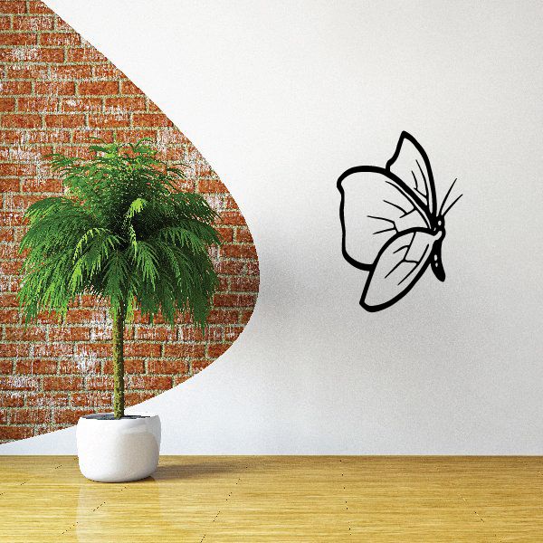 Image of Short Vein Butterfly Decal