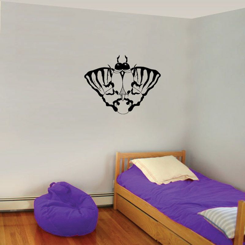 Image of Short Winged Moth Decal