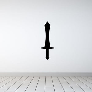 Shortsword decal featuring a black sword silhouette.