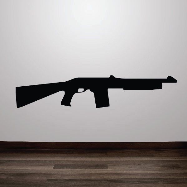 Image of Shotgun with Magazine Decal