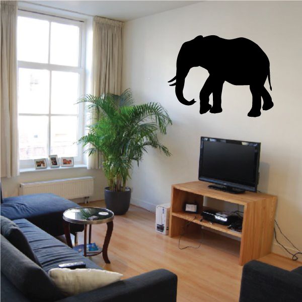 Image of Shuffling Elephant Decal