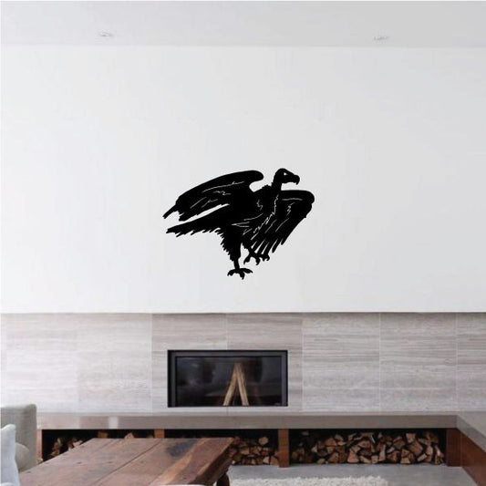 Image of Shuffling Vulture Decal