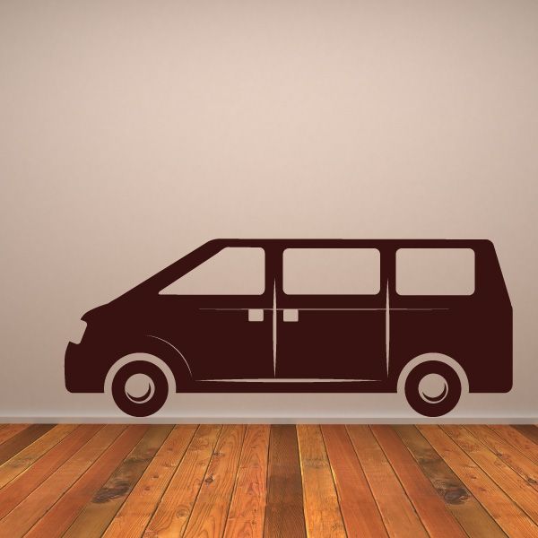 Image of Shuttle Van Decal