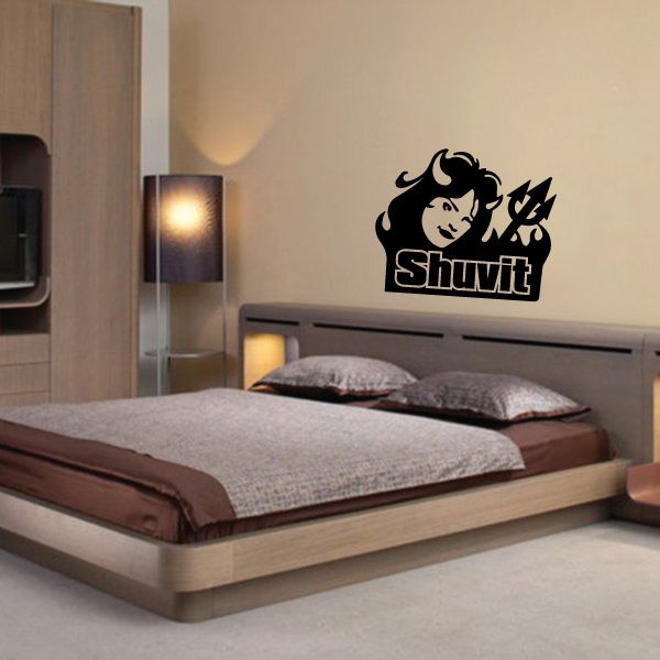 Image of Shuv It Devil Woman Decal