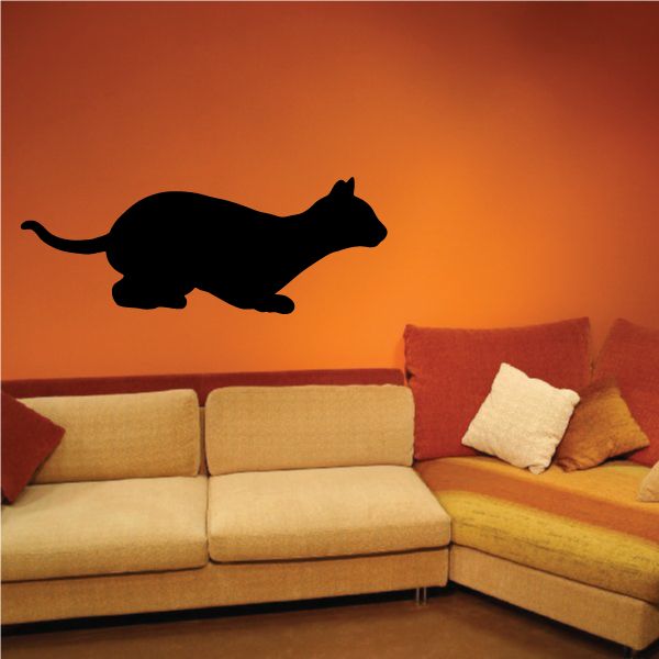 Image of Siamese Cat Pouncing Decal