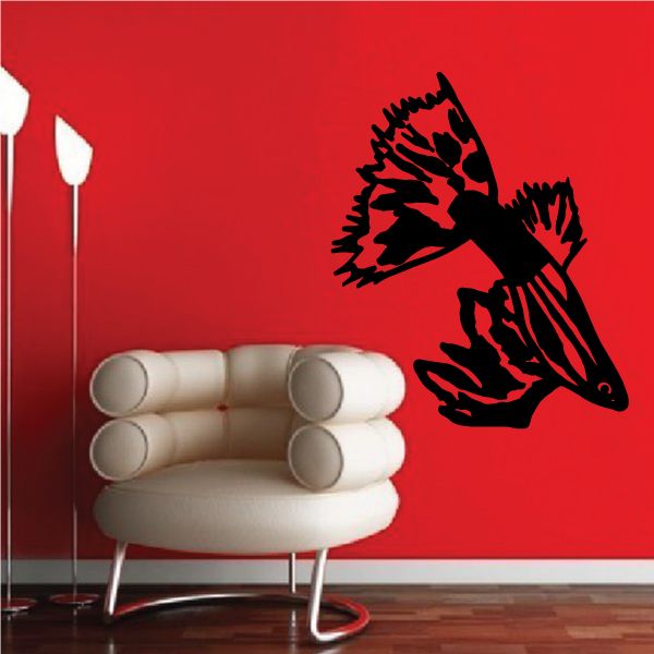 Image of Siamese Fighting Fish Decal