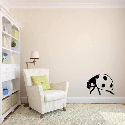 Image of Side Walking Ladybug Decal