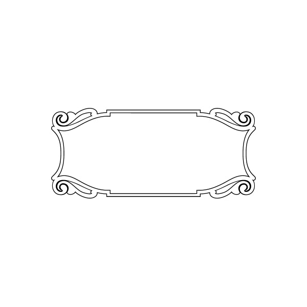 Image of Signage Frame Decals