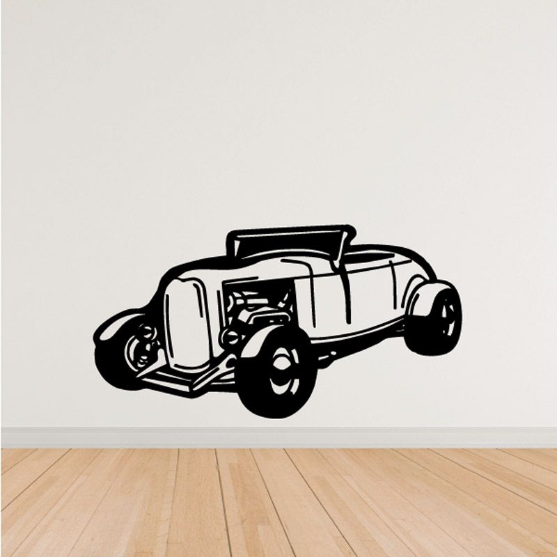 Image of Simple 32 Ford Convertable Decal