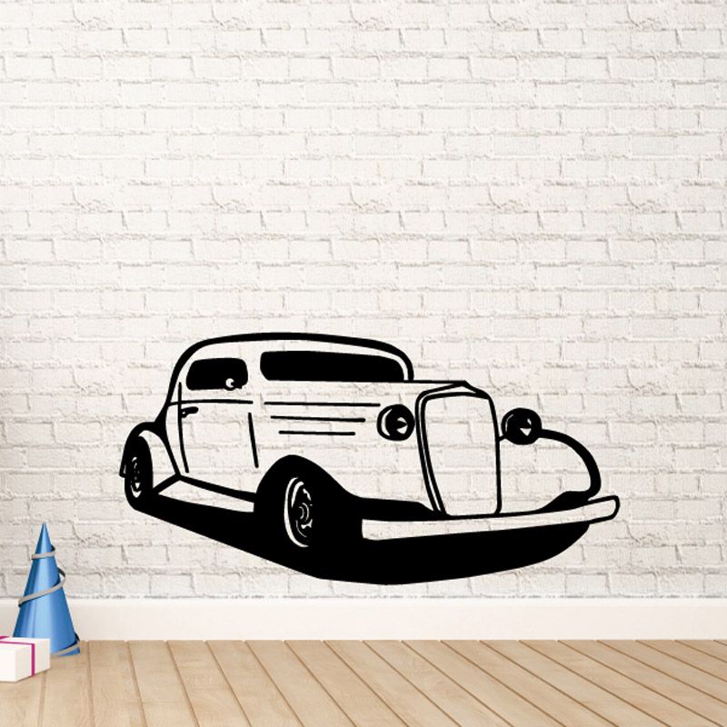 Image of Simple 35 Chevy Couple Decal