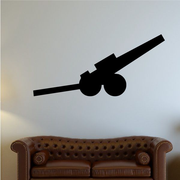 Image of Simple Artillery Cannon Decal