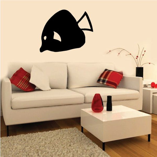 Image of Simple Butterfly Fish Decal