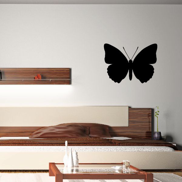 Image of Simple Butterfly Silhoutte Decal