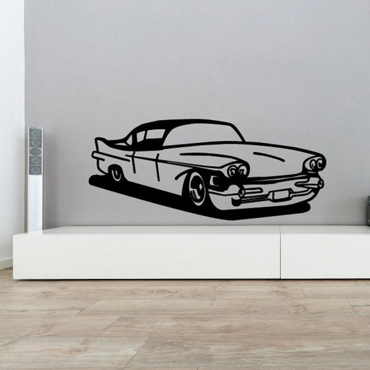 Image of Simple Cadillac Convertable Decal