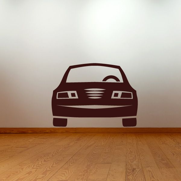 Image of Simple Car Front End Decal