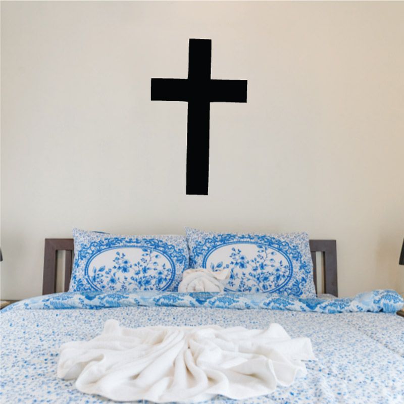 Image of Simple Cross Decal