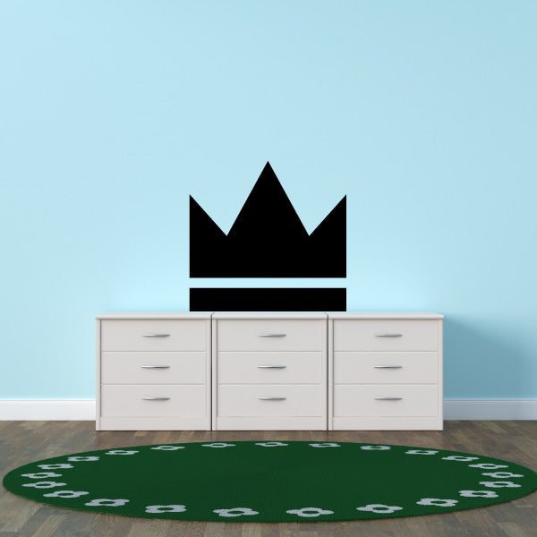 Image of Simple Crown and Tiara Decals