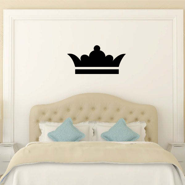 Image of Simple Crown and Tiara Decals