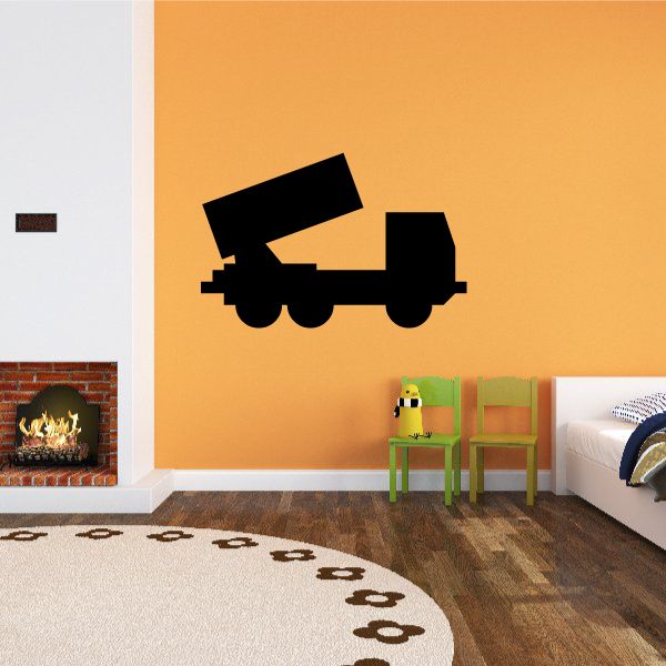 Image of Simple Dump Truck Decal