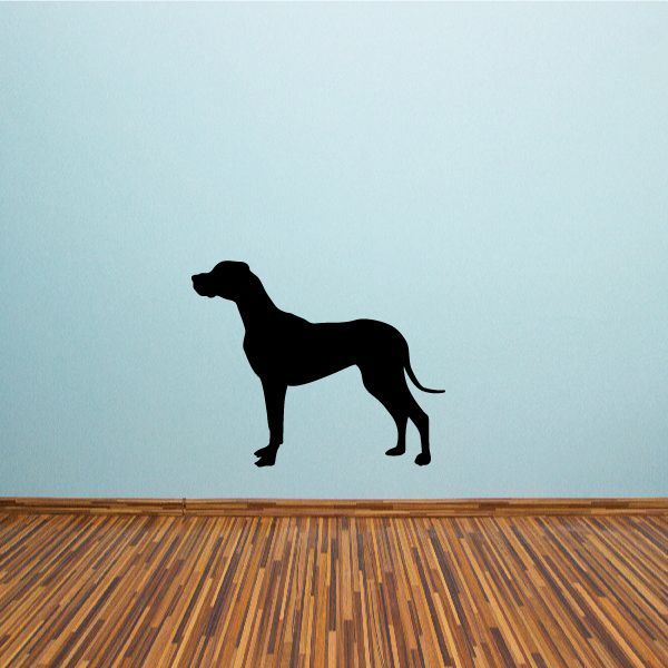 Image of Simple Great Dane Decal