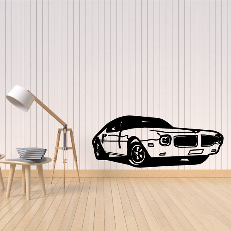 Image of Simple GTO Muscle Car Decal