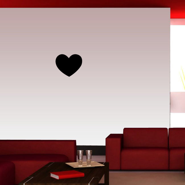 Image of Simple Heart Decals