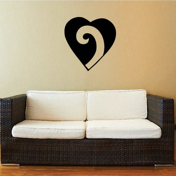 Image of Simple Heart Decals