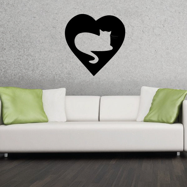 Image of Simple Heart Decals