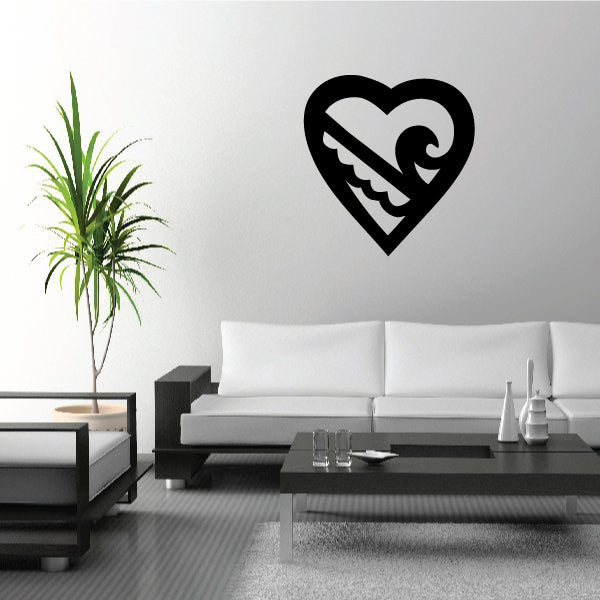 Image of Simple Heart Decals