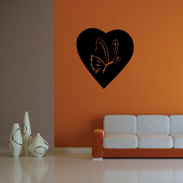 Image of Simple Heart Decals