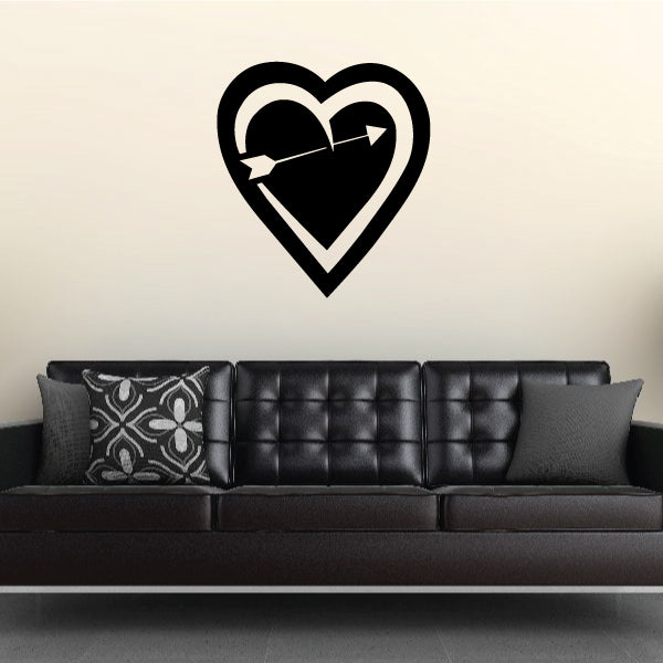 Image of Simple Heart Decals