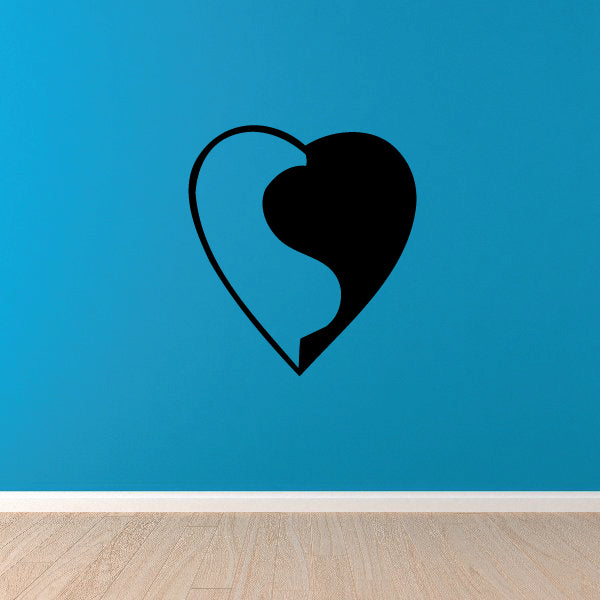 Image of Simple Heart Decals