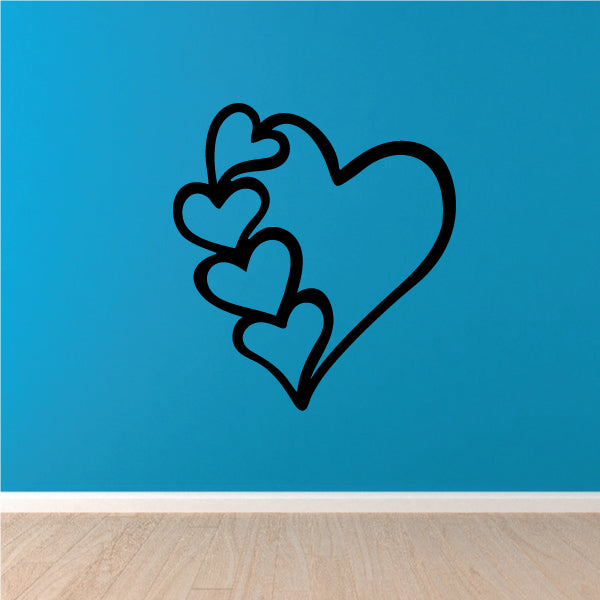 Image of Simple Heart Decals