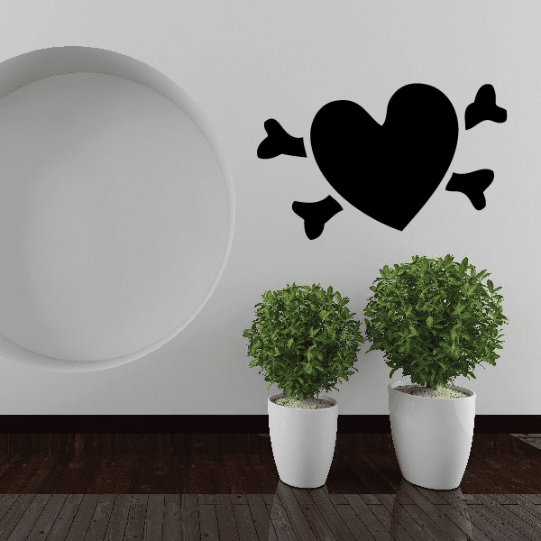 Image of Simple Heart Decals