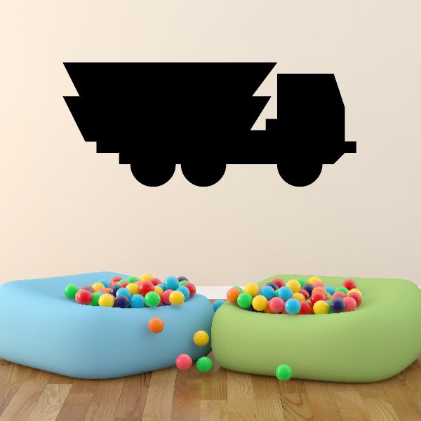 Image of Simple Loader Truck Decal