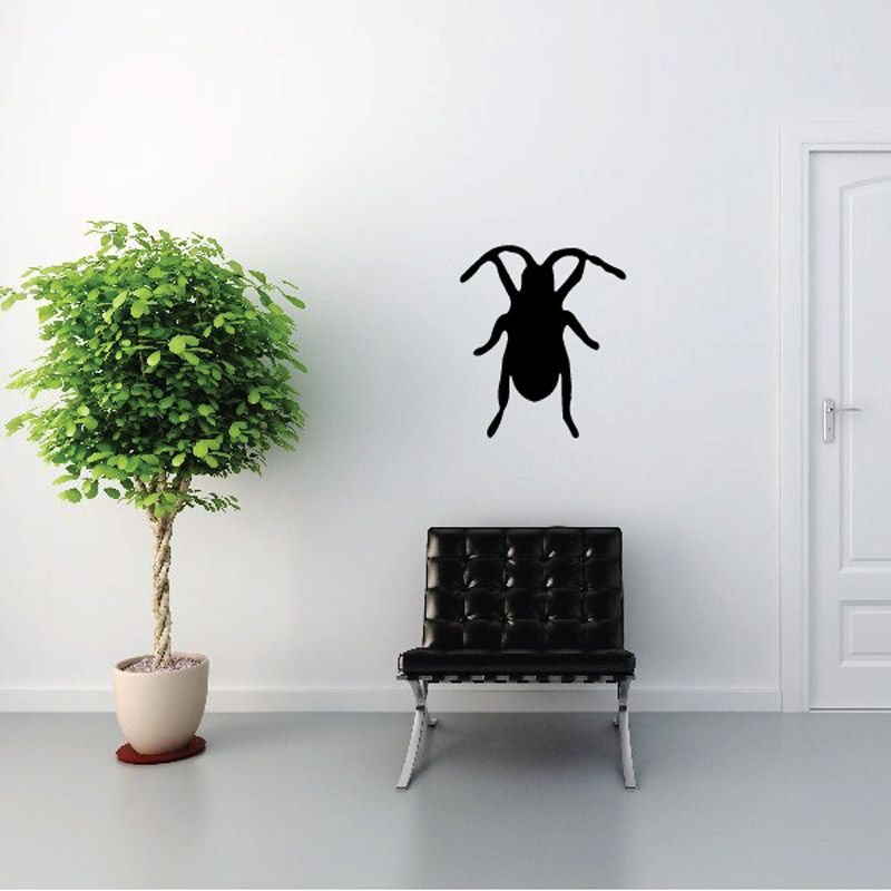 Image of Simple Roach Silhouette Decal