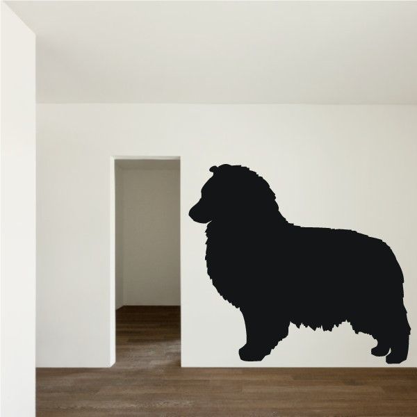 Image of Simple Shetland Sheepdog Decal