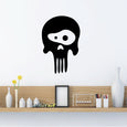 Image of Simple Skull Decals