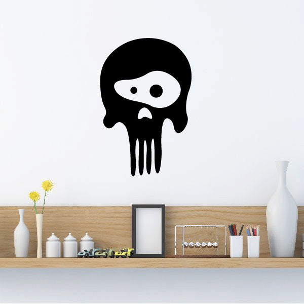 Image of Simple Skull Decals