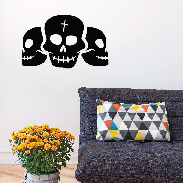 Image of Simple Skull Decals