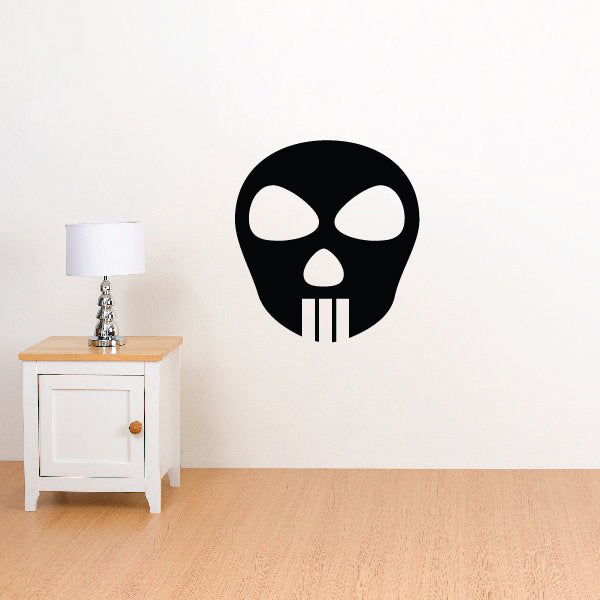 Image of Simple Skull Decals