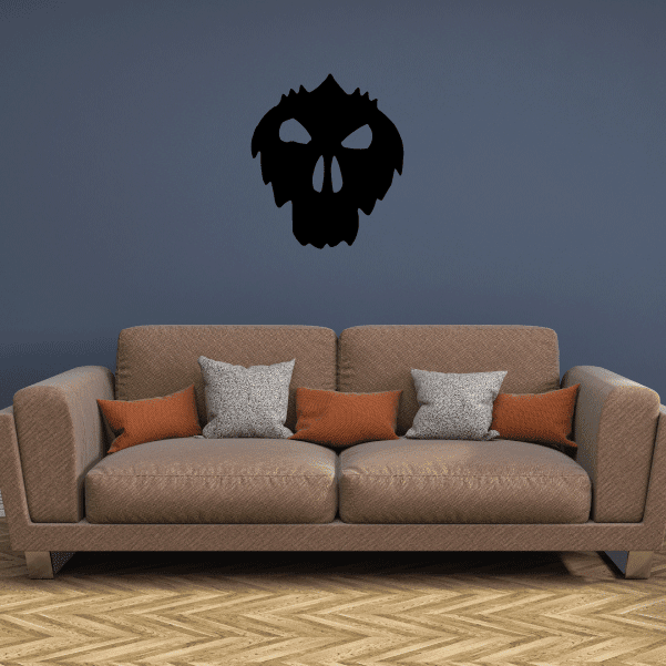 Image of Simple Skull Decals