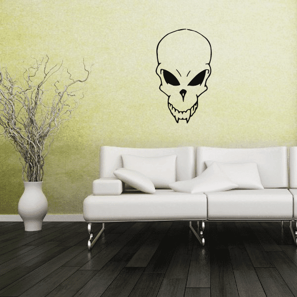 Image of Simple Skull Decals