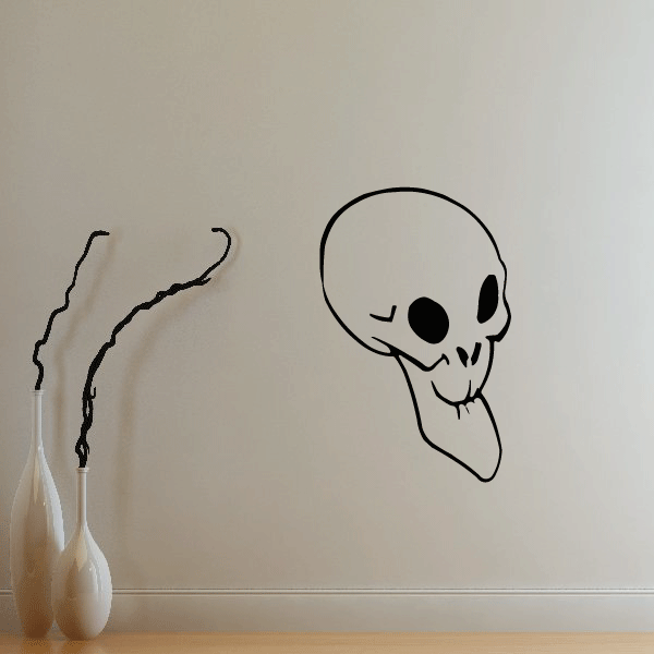 Image of Simple Skull Decals