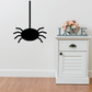 Black spider dropping decal