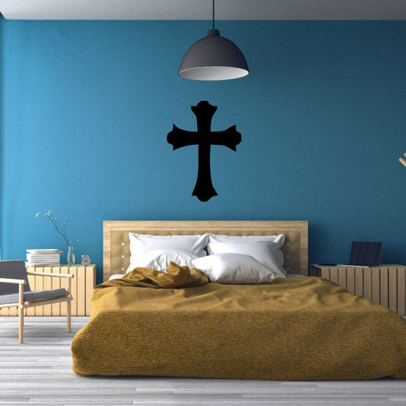 Image of Simple St Thomas Cross Decal