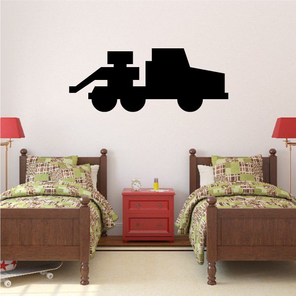 Image of Simple Tow Truck Decal