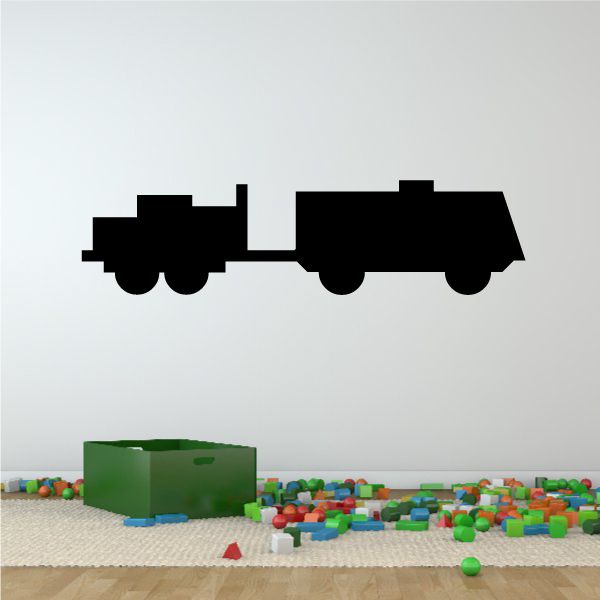 Image of Simple Towing Armored Transport Decal