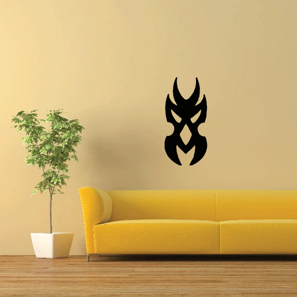 Image of Simple Tribal Mask Decal