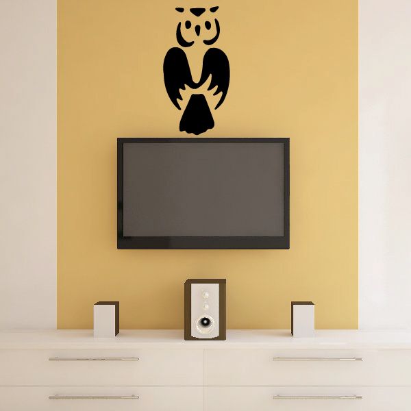 Image of Simplified Owl Decal